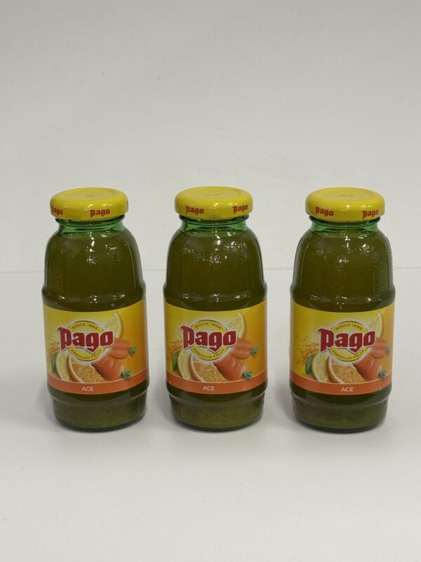 Succo di Frutta Pago Gusto ACE x 24 Bottiglie 20 ml.